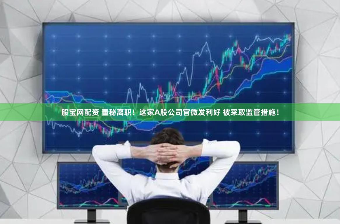股宝网配资 董秘离职！这家A股公司官微发利好 被采取监管措施！